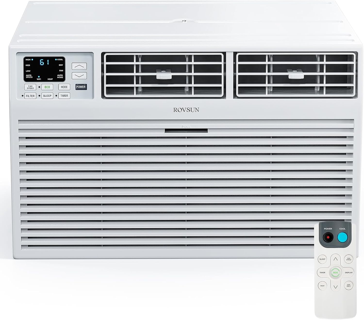 ROVSUN 10000 BTU Wall AC Unit with Remote Control 1
