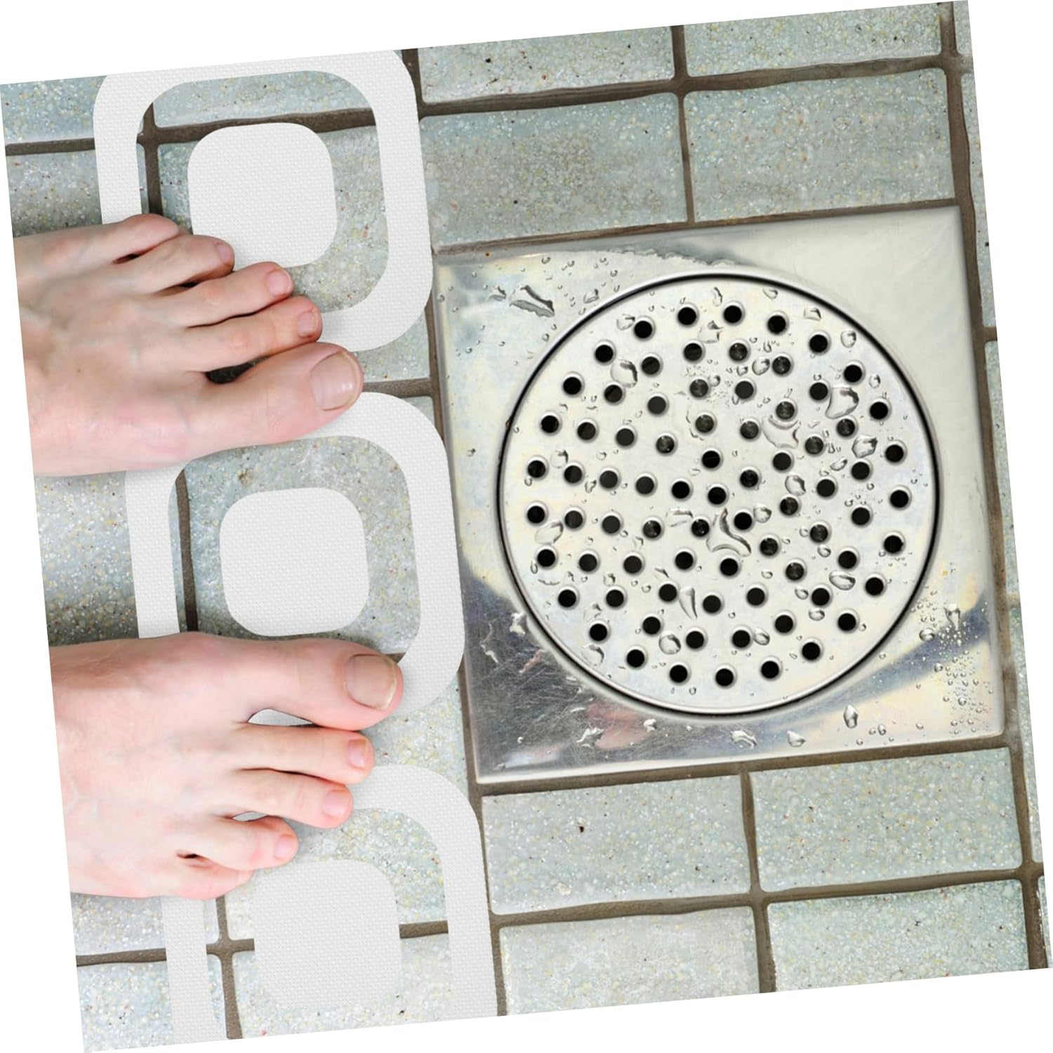 Amosfun 72pcs Non-Slip Bathtub Stickers
