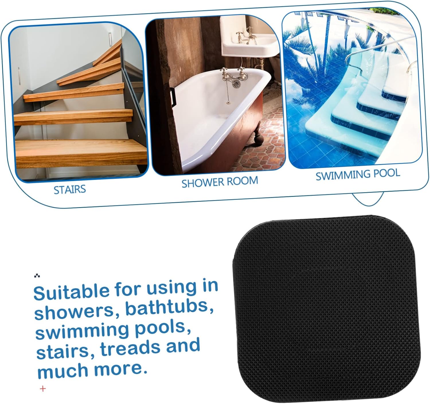 ARTIBETTER 20 Sheets Nonslip Bathtub Decals for Safety