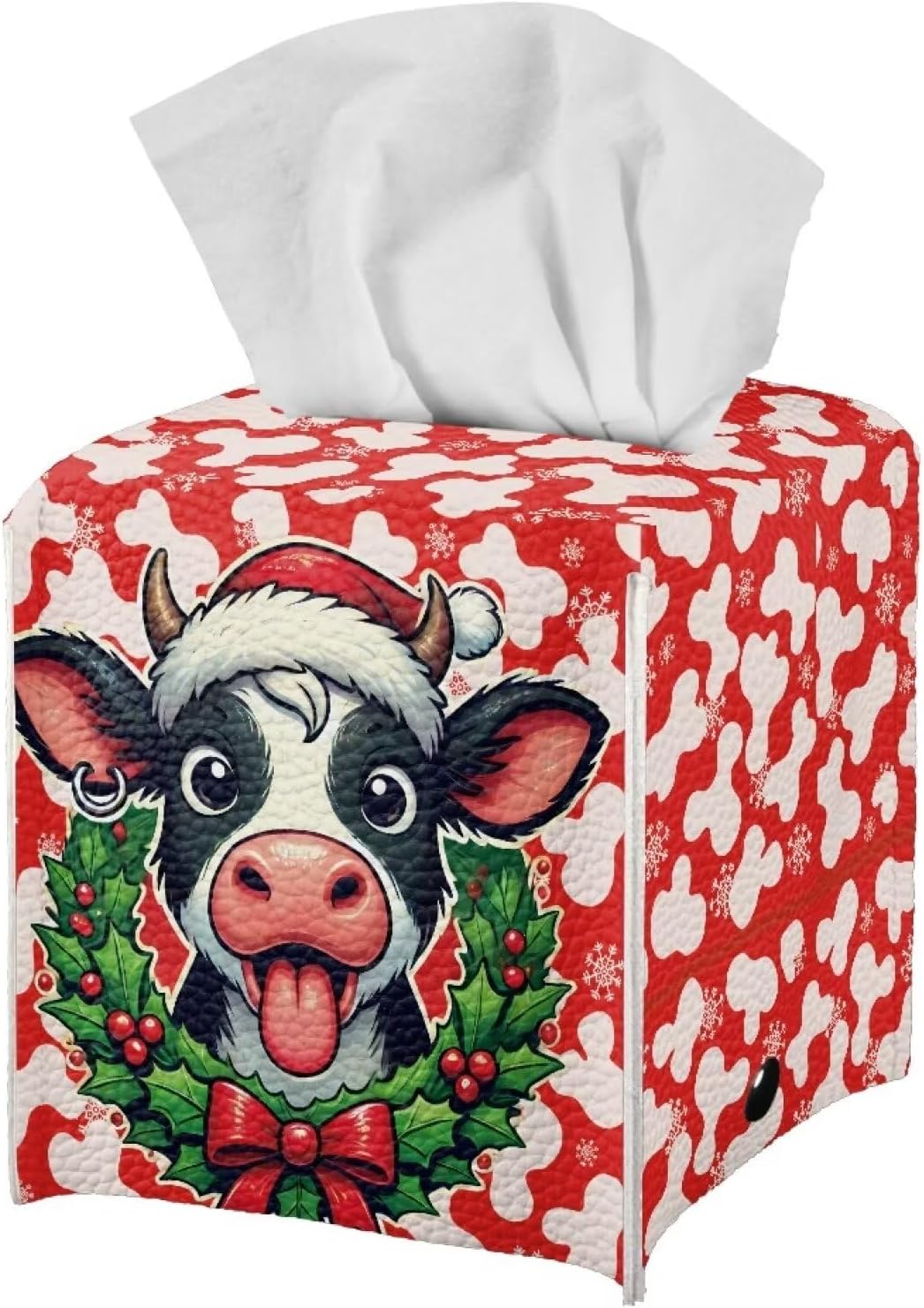 Doojoayie Christmas Tissue Box Holder for Kids