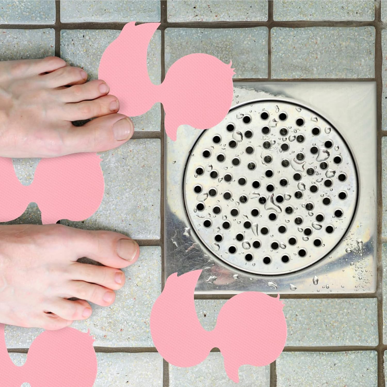Cabilock 24pcs Bathtub Nonslip Decals for Kids Safety