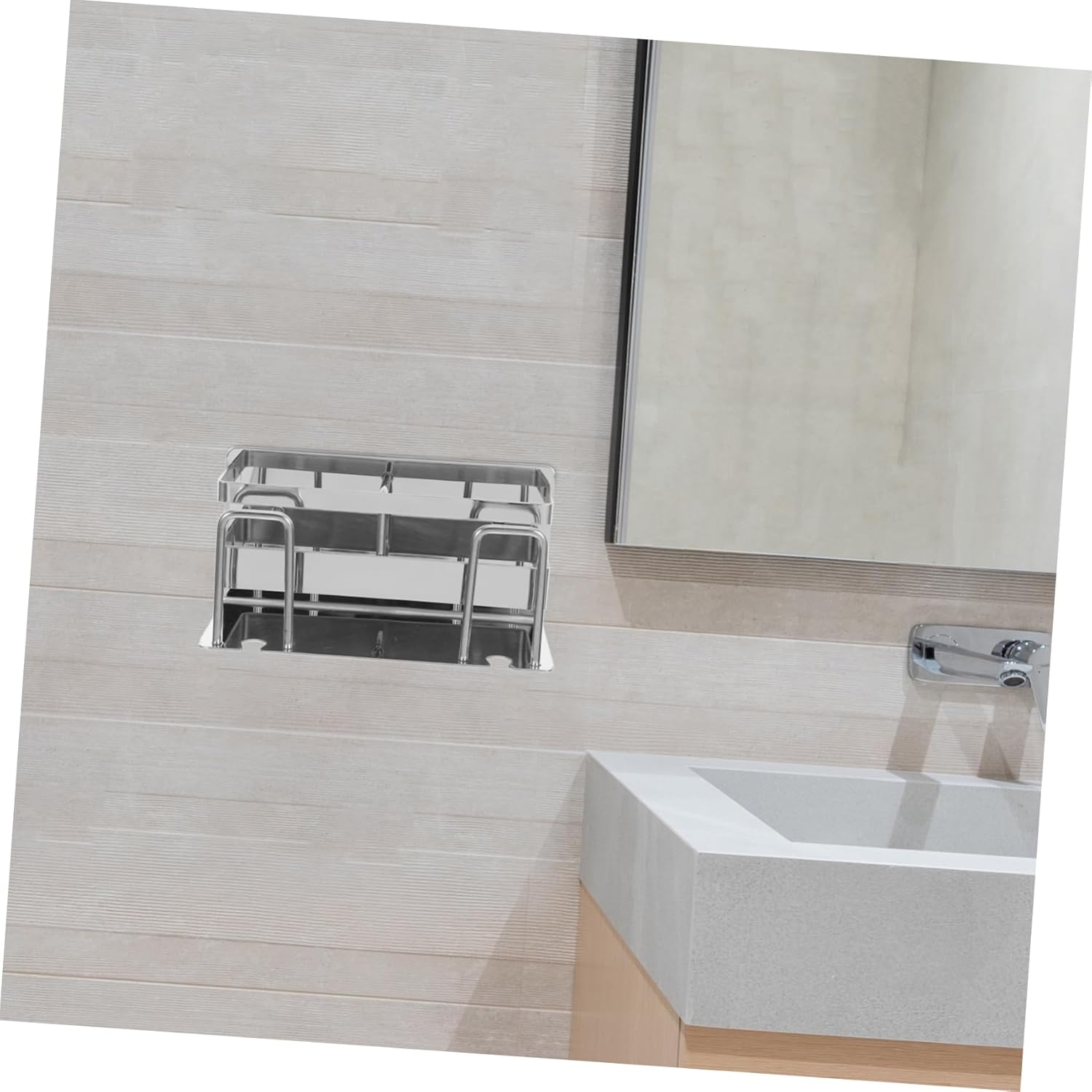 MAGICLULU Wall Mounted Toothbrush Holder