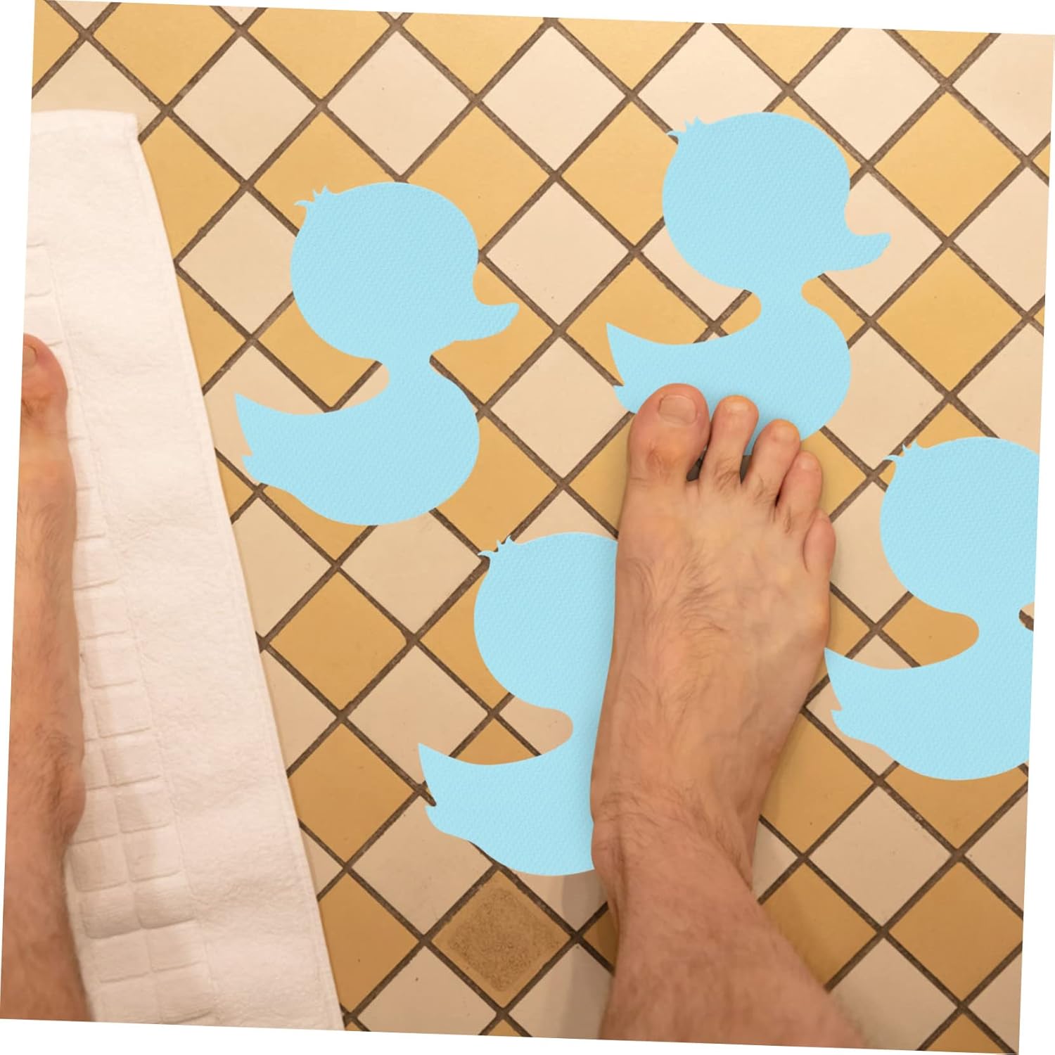Unomor Anti-Slip Bath Stickers 24pcs Peva Material