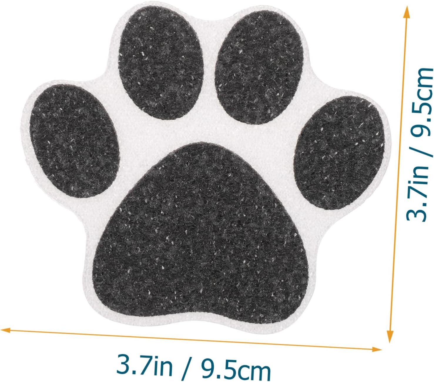 HAKIDZEL 10Pcs Non-Slip Paw Bathtub Stickers 1