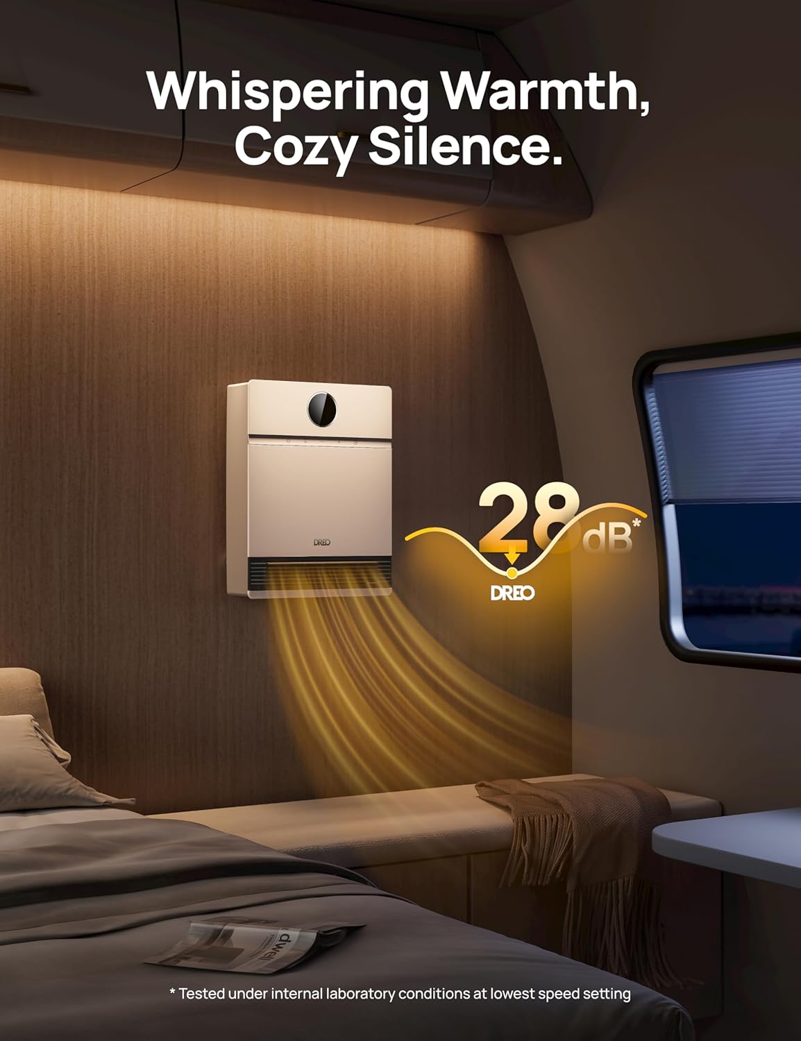 Dreo Smart Wall Heater with Alexa Compatibility