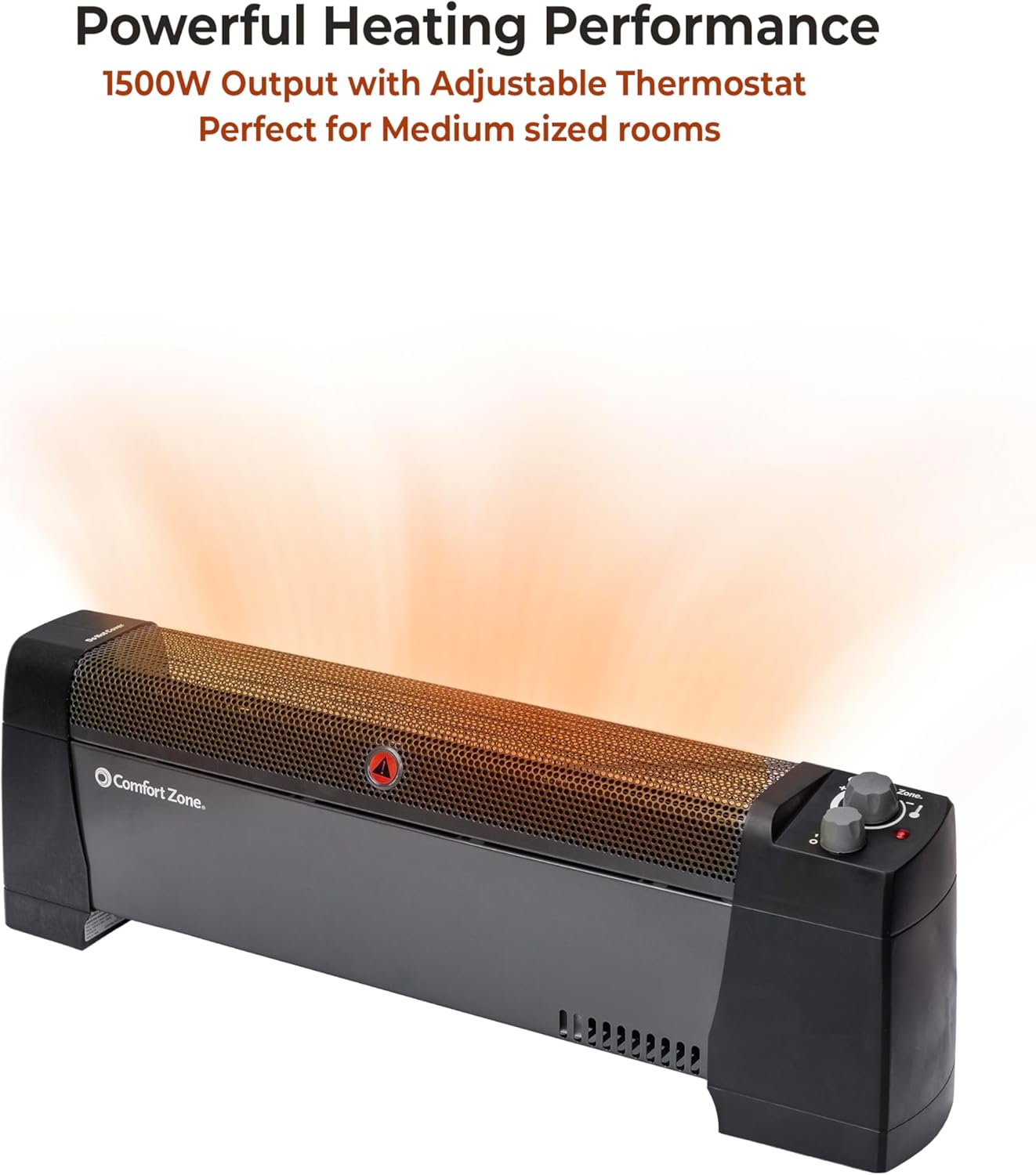 Comfort Zone 1500W Electric Baseboard Heater