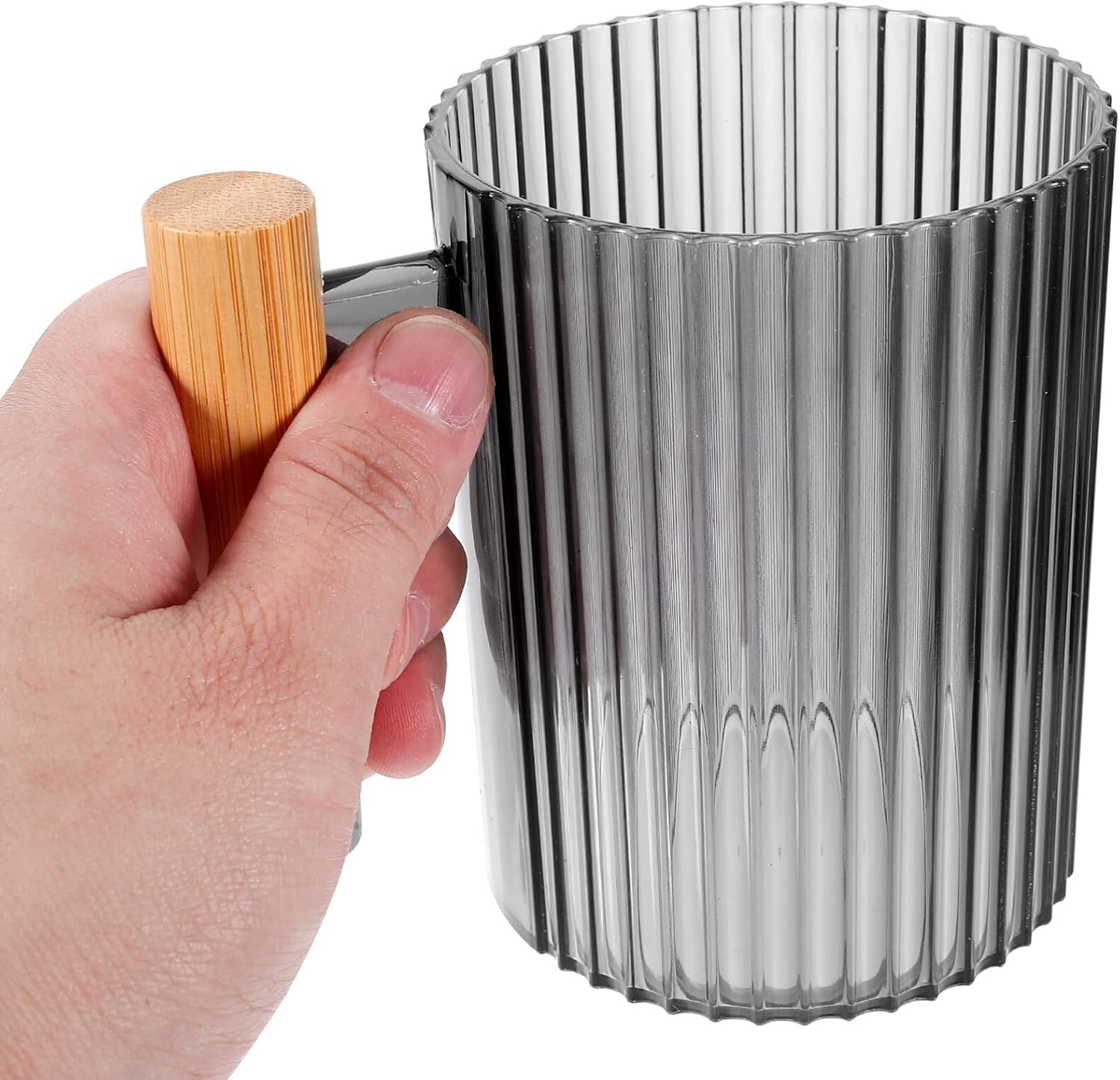 ABOOFAN 4-Piece Toothbrush Storage Cup Set