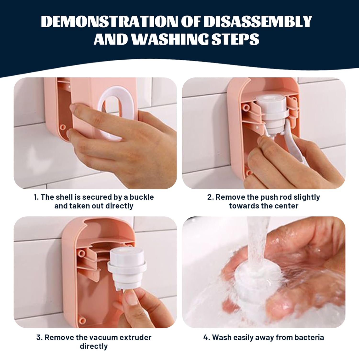 Cosmonaut Wall Toothbrush Holder for Kids