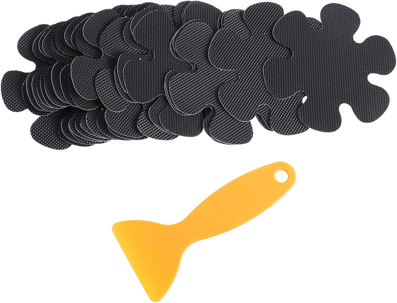 Alipis 20Pcs Flower Shape Non-Slip Bath Stickers