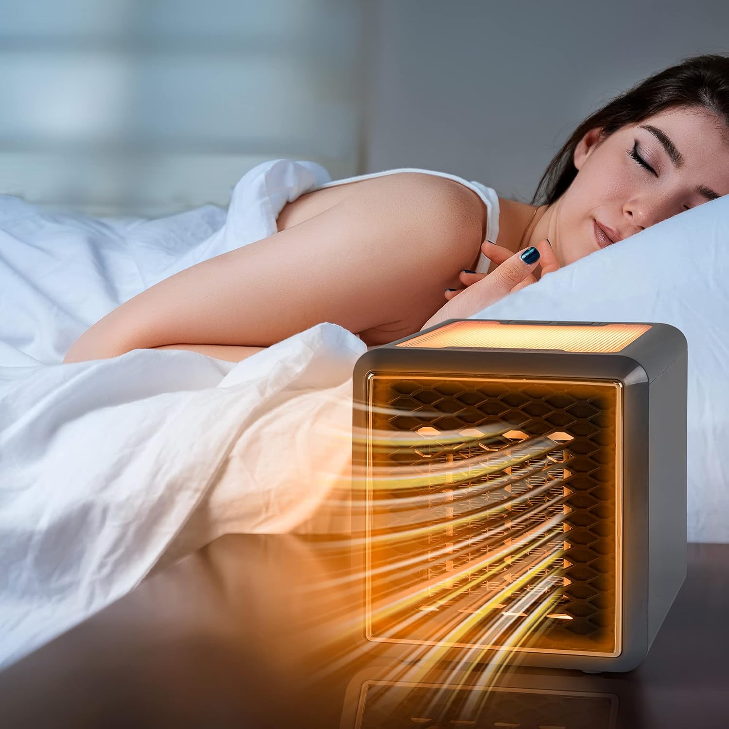 Ontel 1200W Ceramic Space Heater - Adjustable Energy Efficient
