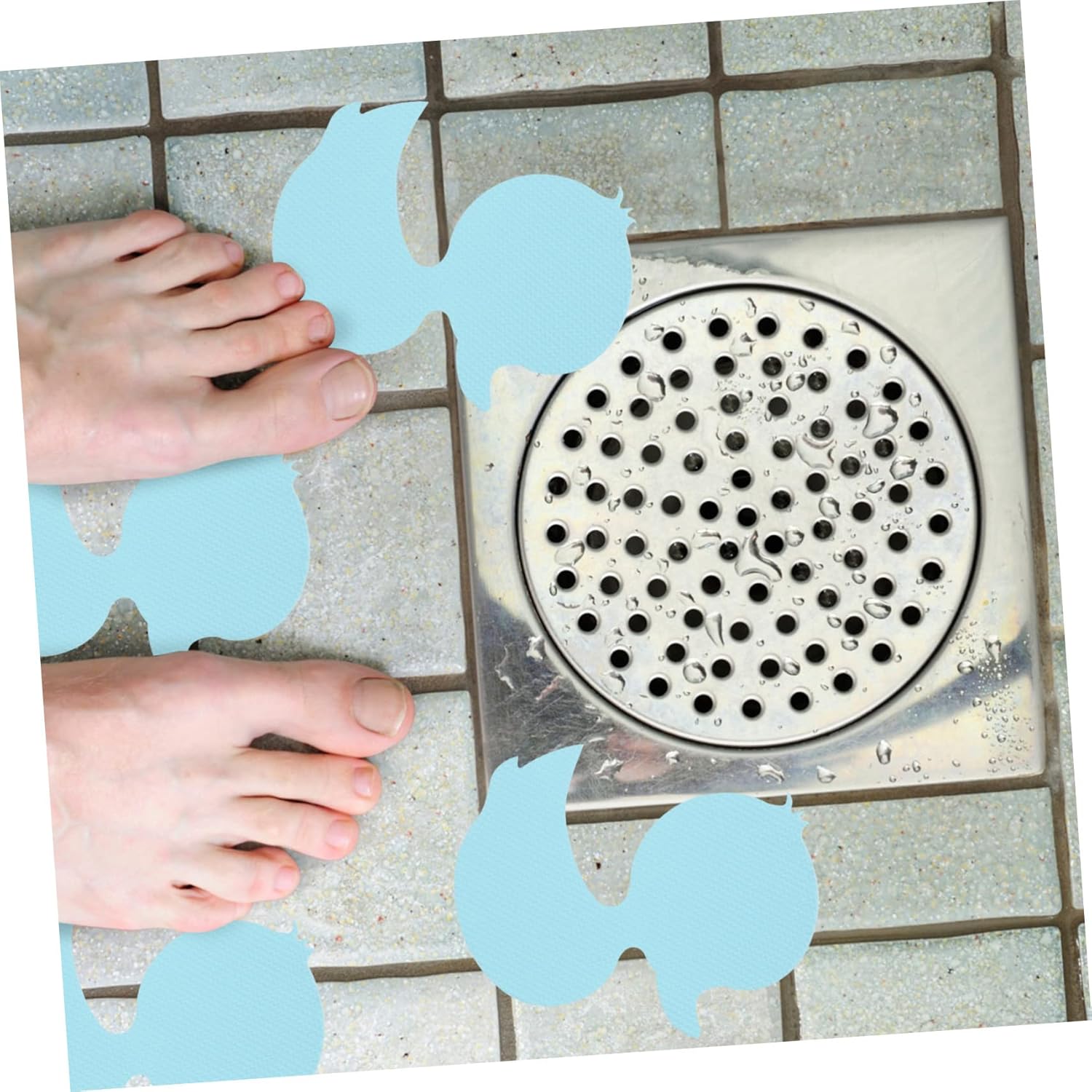 24pcs Duck Bath Tub Stickers Non-Slip Decals for Bathroom Safety