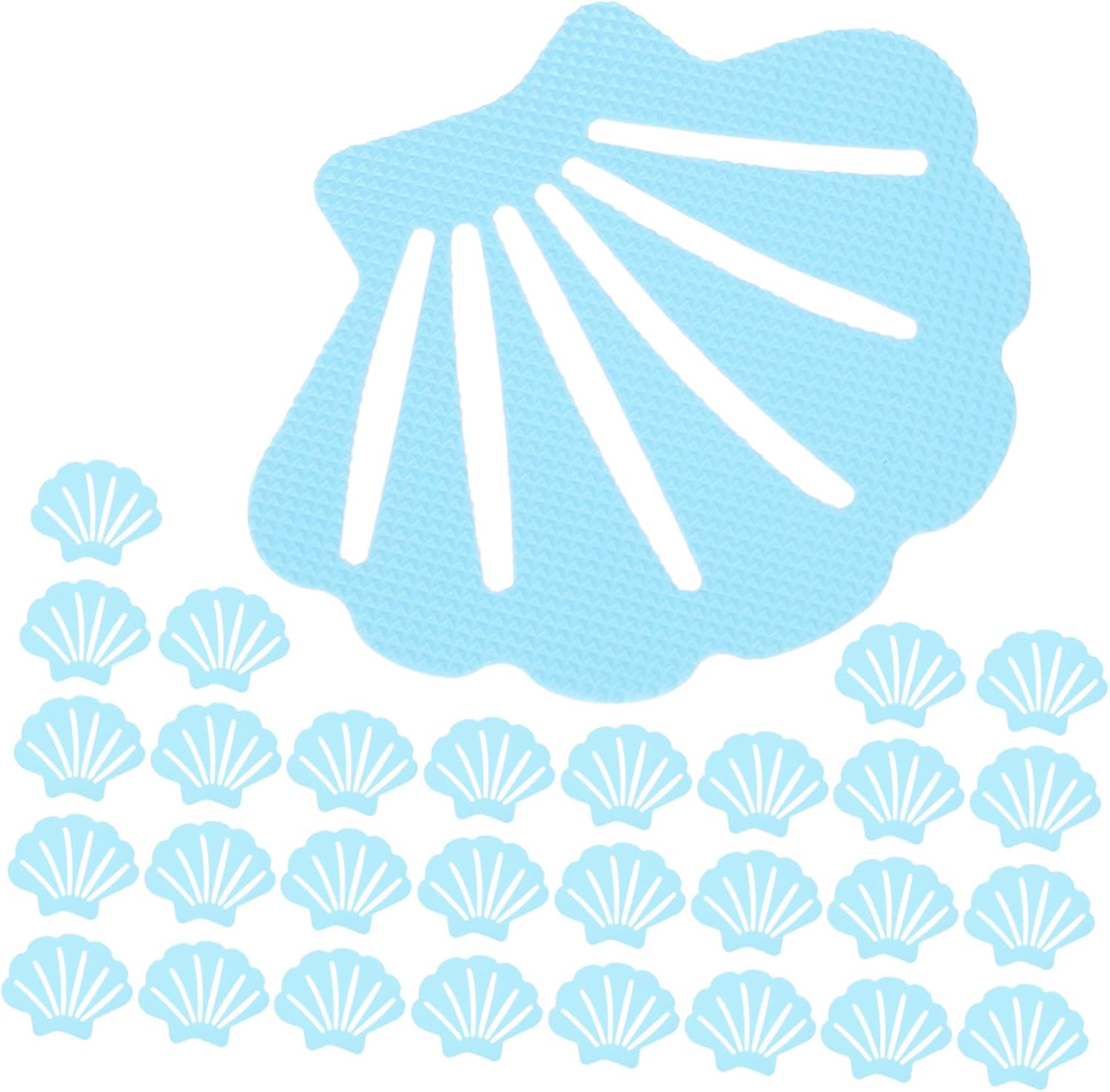 Hoement 30pcs Non-Slip Bath Tub Stickers