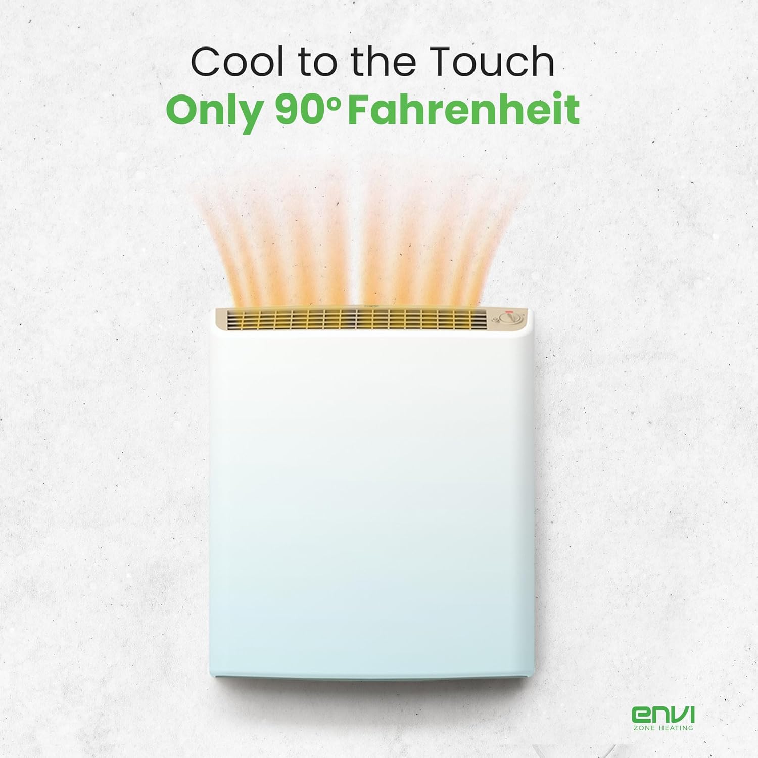 ENVI MAX Electric Wall Heater for Large Rooms