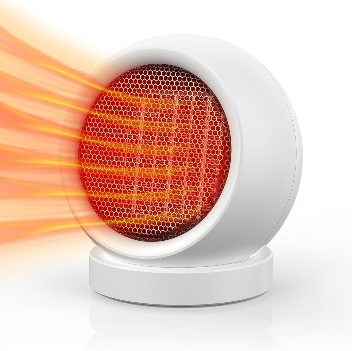 Coolfor 600W PTC Ceramic Space Heater for Home Office