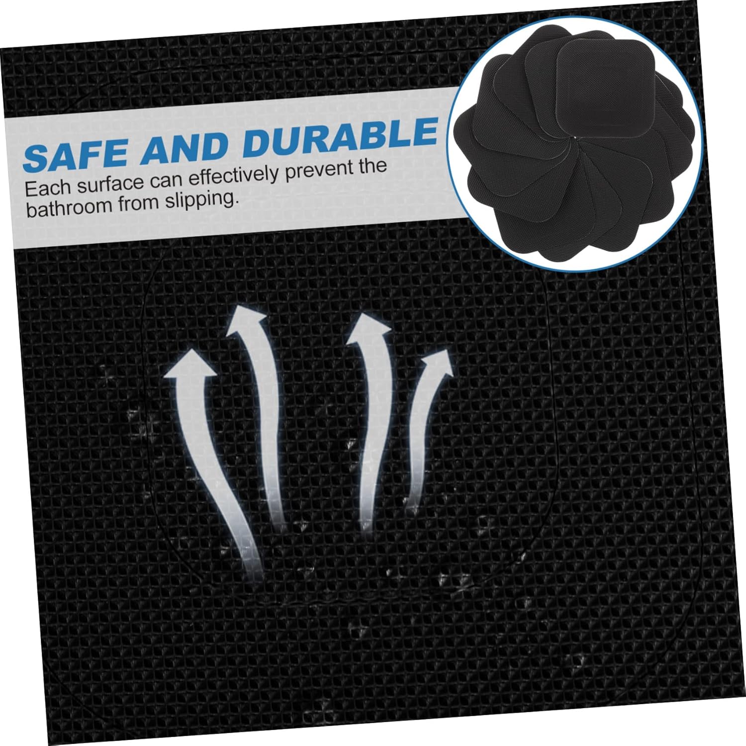 CANIGHT Non-Slip Bathtub Stickers for Bathroom Safety