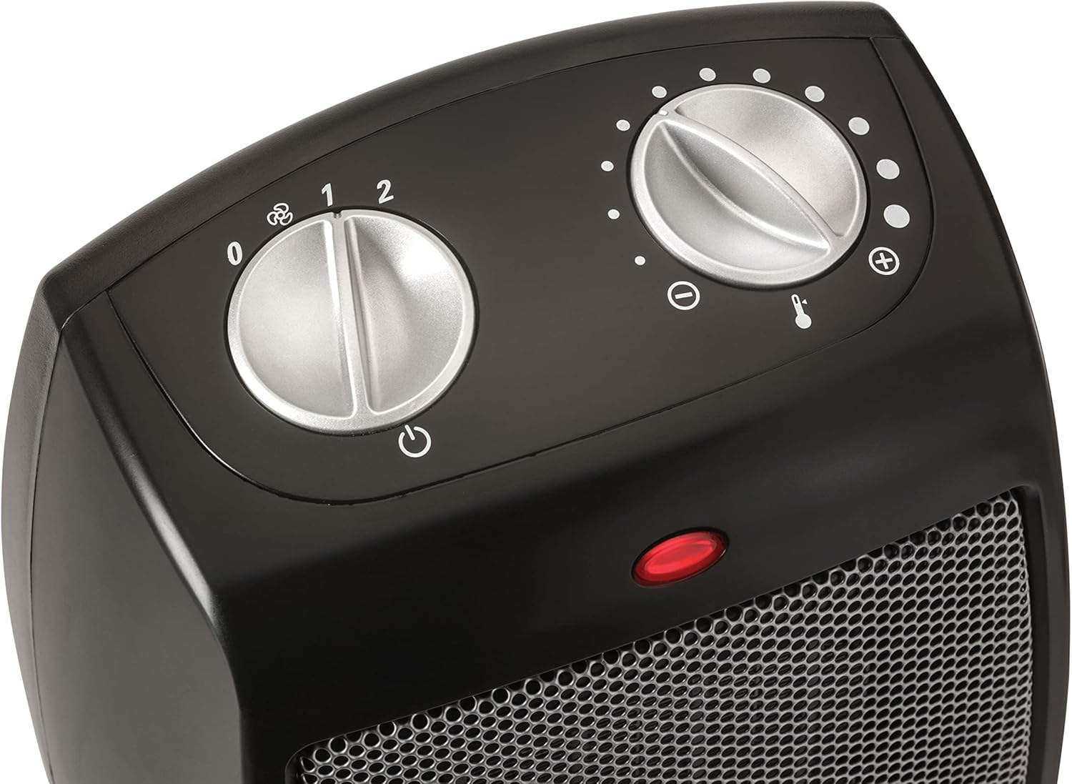 Lasko Ceramic Adjustable Thermostat Heater 9 Inches High Black