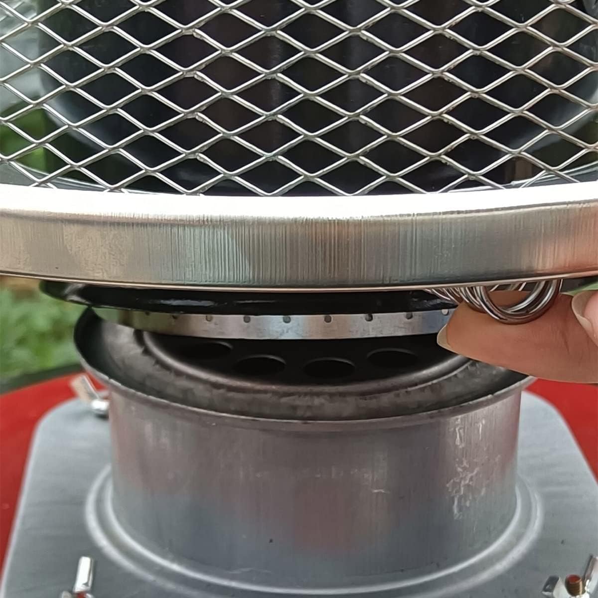 Outdoor Kerosene Heater with 6 Wicks and 2 Gloves