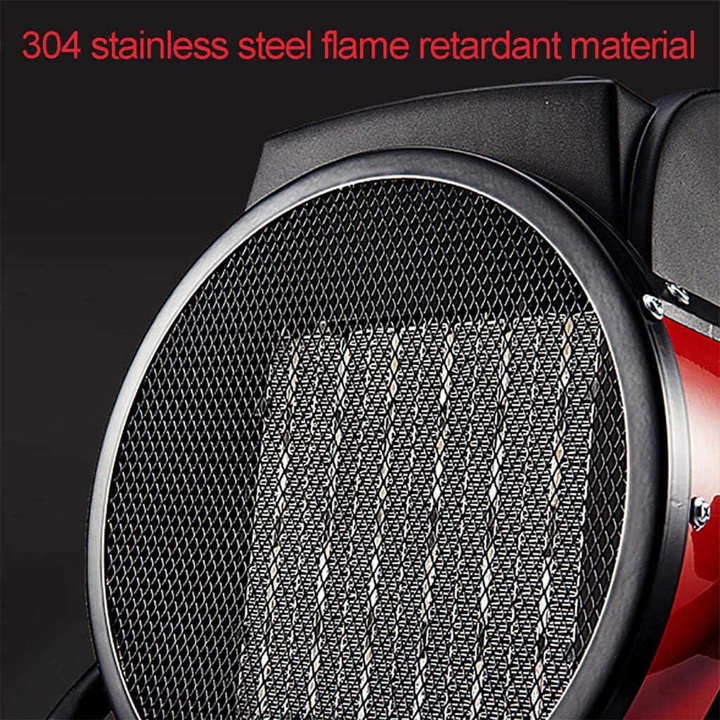 3000W Drum Fan Heater with 3 Heat Settings