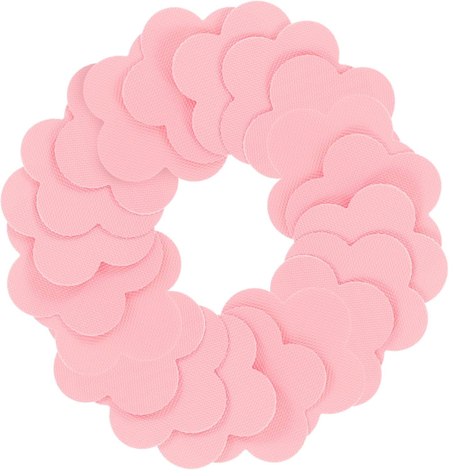 HOLIDYOYO 12pcs Pink Non-Slip Bathtub Stickers 1