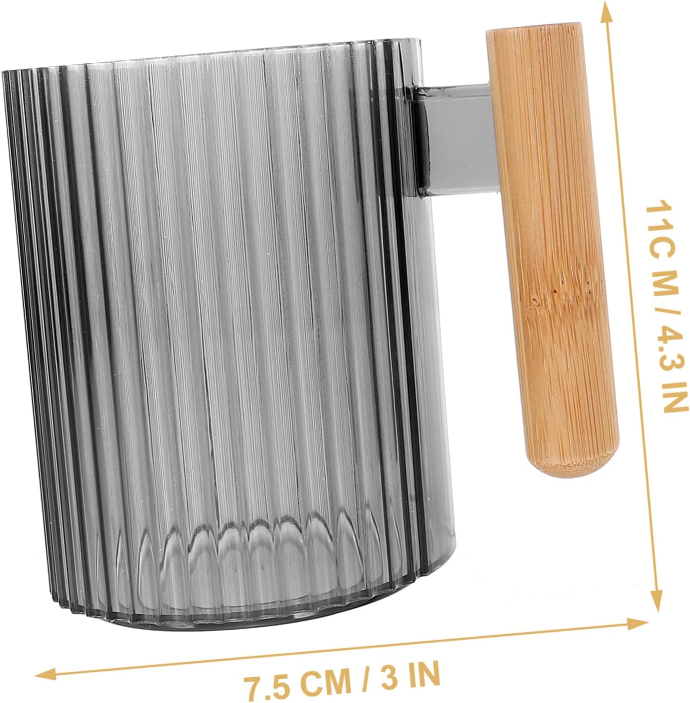 BRIGHTFUFU 4pcs Reusable Toothbrush Cup Travel Tumbler Holder