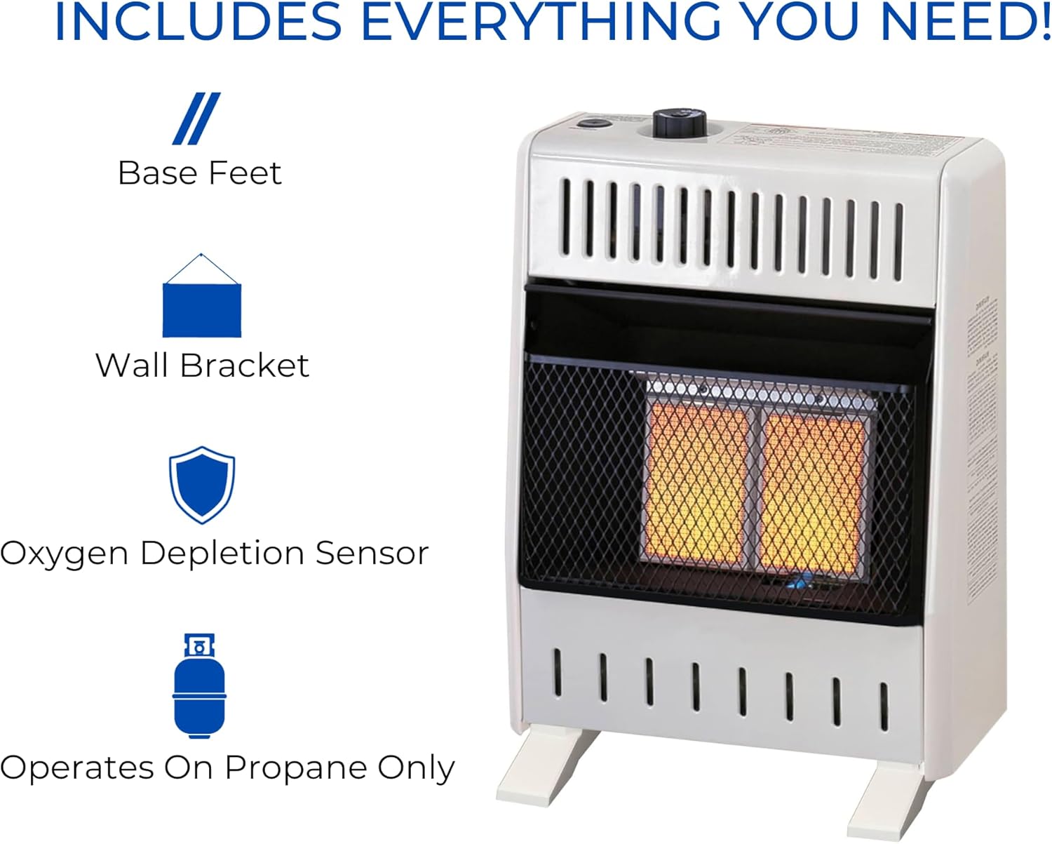 ProCom ML100TPA-B Ventless Propane Infrared Heater