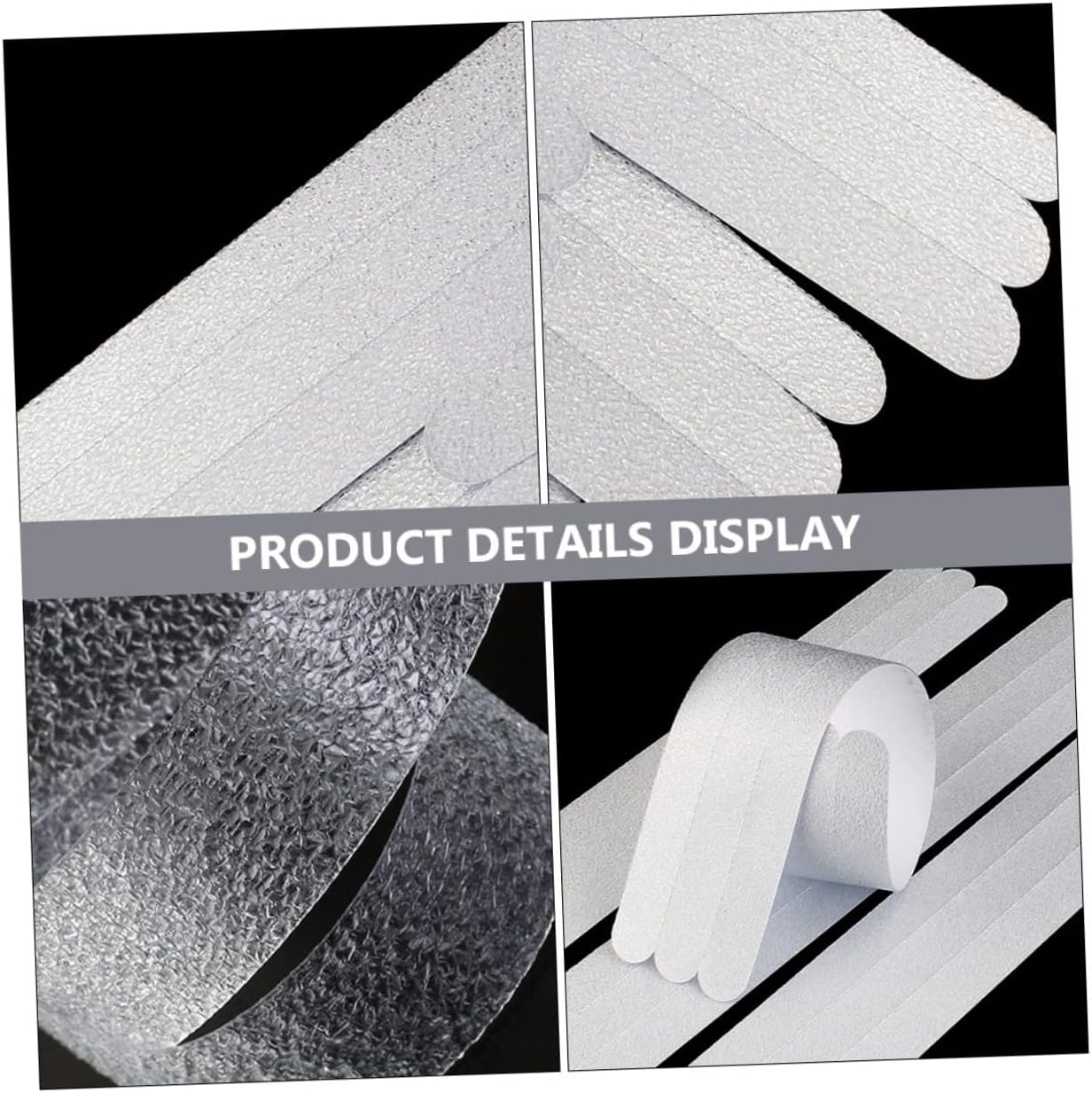 VOSAREA 42pcs Non-Slip Stickers for Bath Shower Kitchen Pool