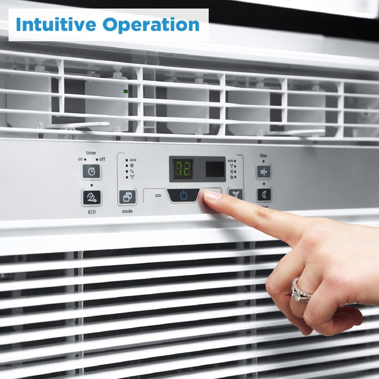 Midea 12000 BTU 3-in-1 Window AC with Fan and Dehumidifier