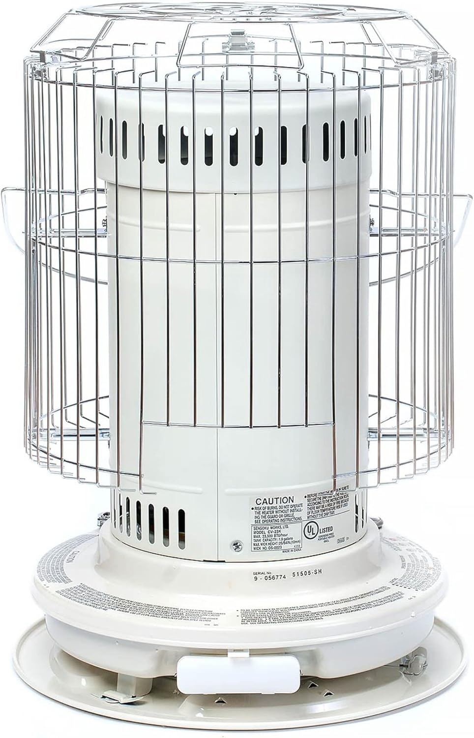 KeroHeat Sengoku Kerosene Heater 23500 BTU Portable