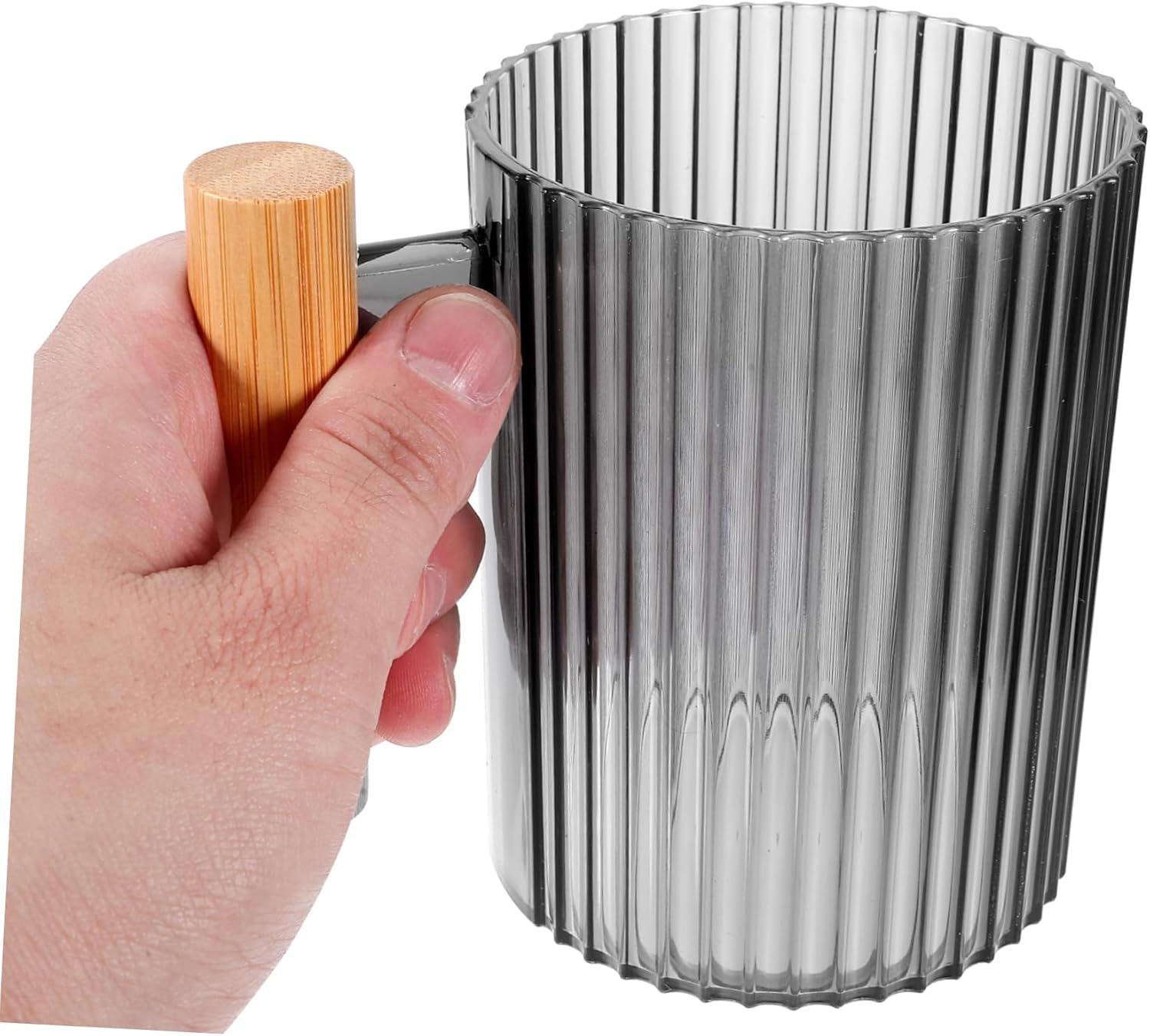 BRIGHTFUFU 4pcs Reusable Toothbrush Cup Travel Tumbler Holder