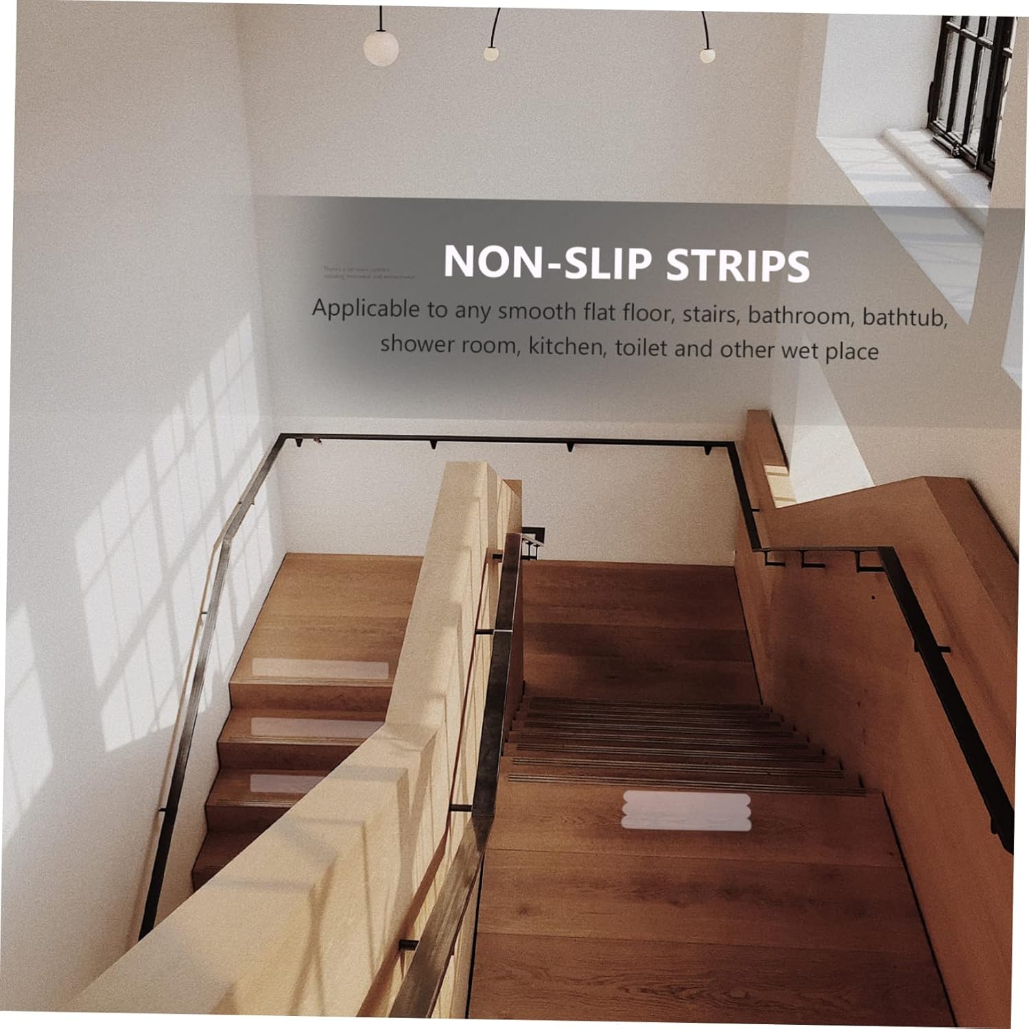 TINEASUR Anti-Slip Tape for Bath 36pcs White Non-Slip Stickers