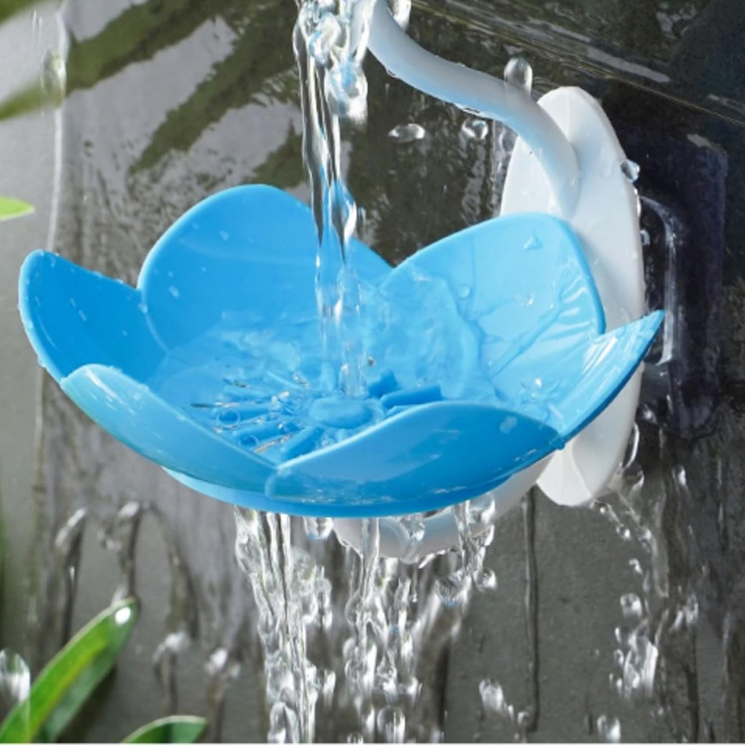 UPOINME Strong Adhesive Lotuses Soap Dish