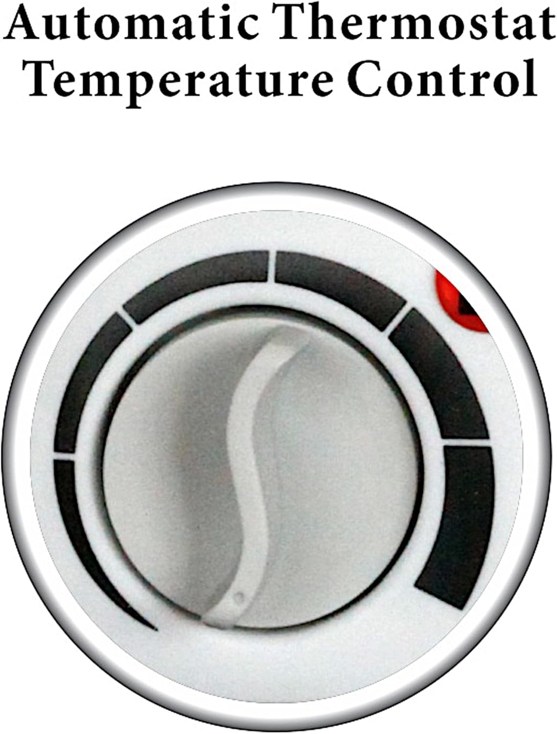 Optimus H-1322 2-Speed Fan Heater with Thermostat