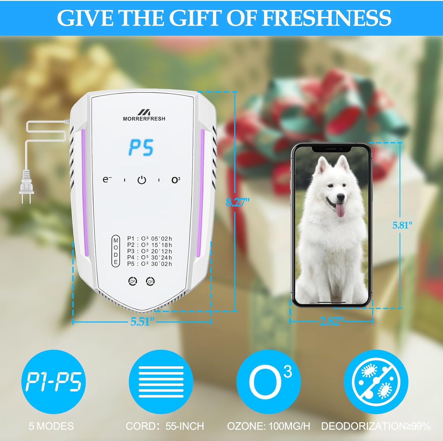 Morrerfresh Ozone Odor Eliminator for Pets