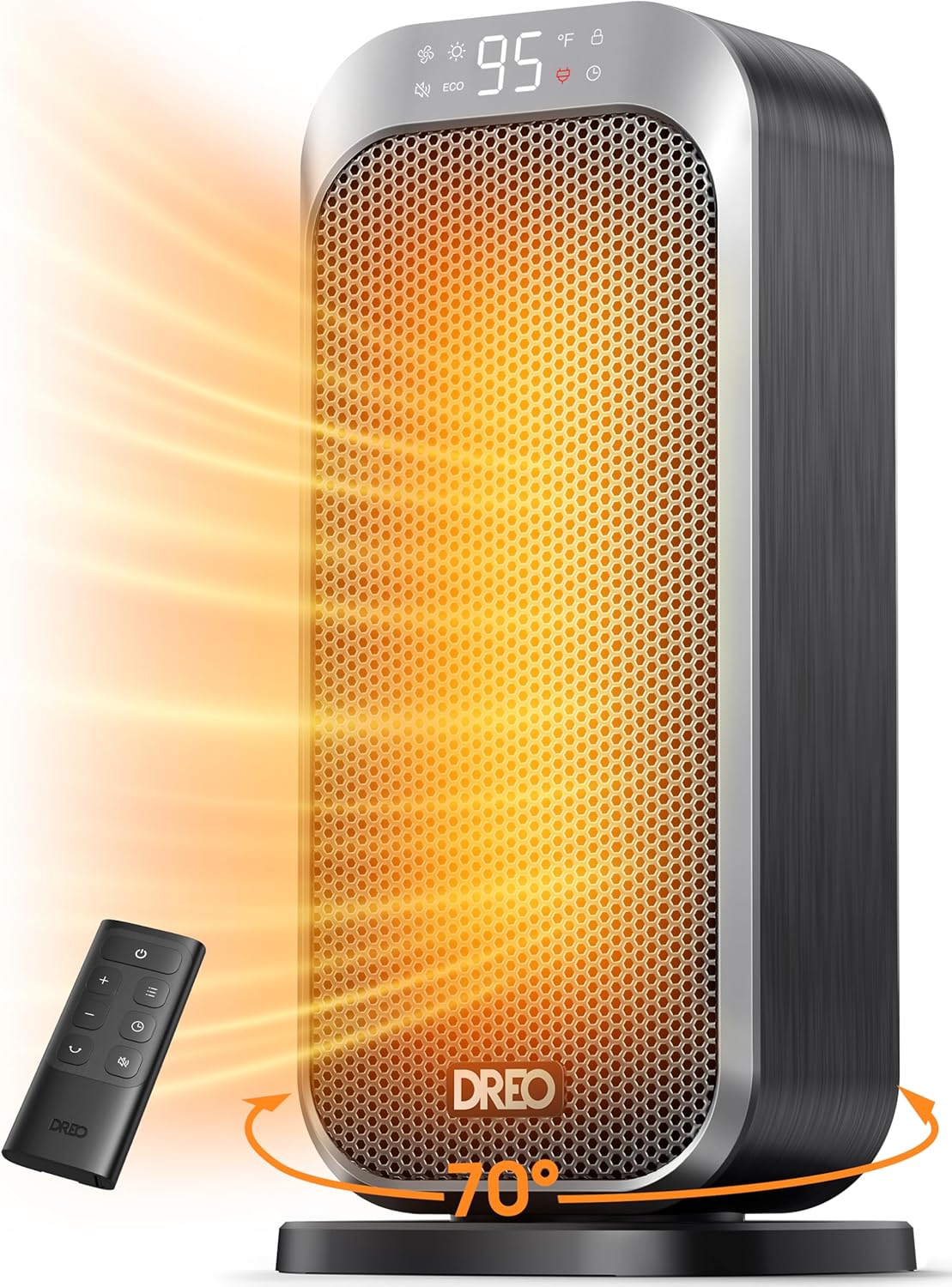 Dreo 1500W Electric Space Heater with Remote and Thermostat 1