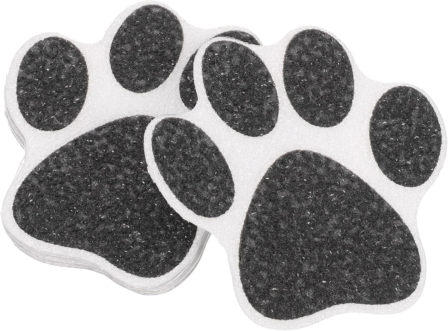 Kisangel Anti-Slip Bath Stickers 10pcs Dog Paw Design Decals