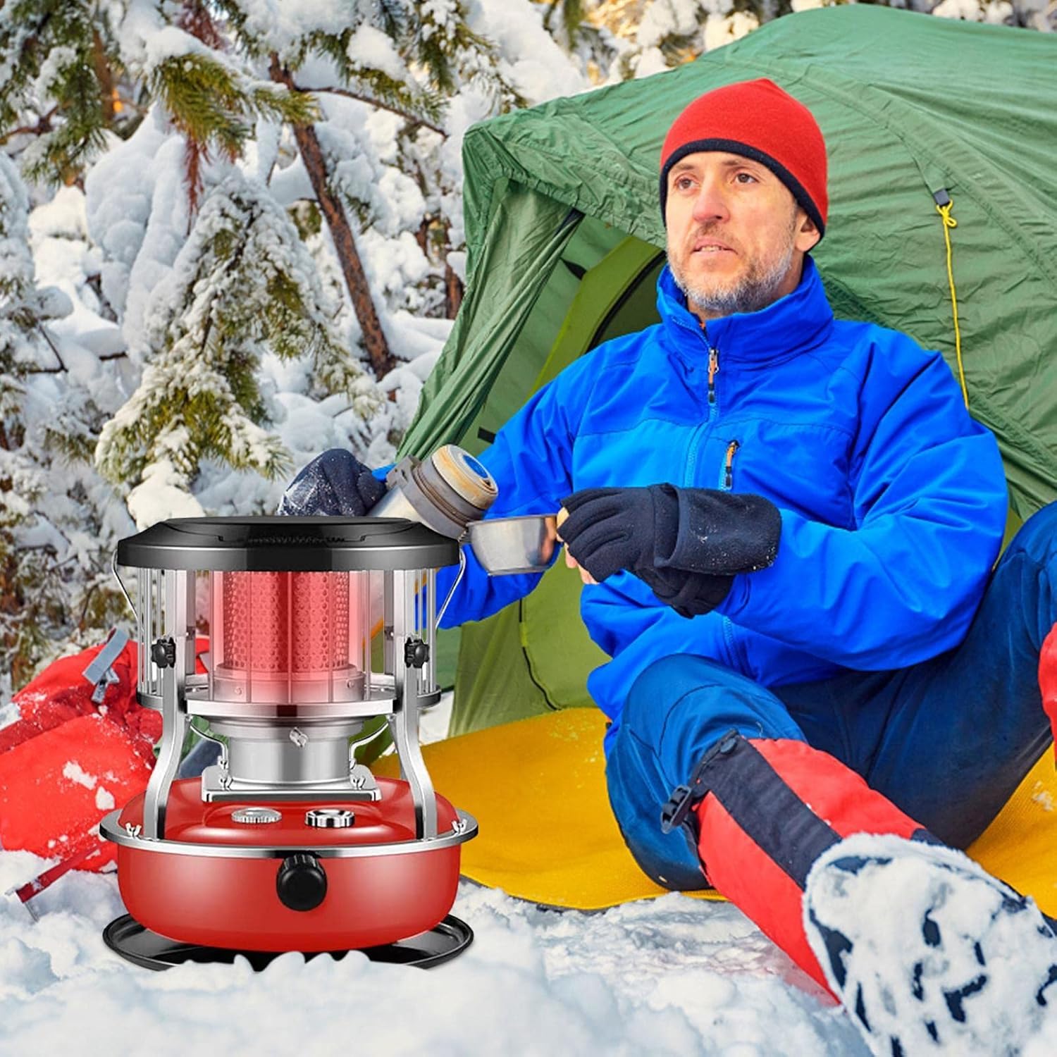Bavokon 45L Kerosene Heater with 9000 BTU