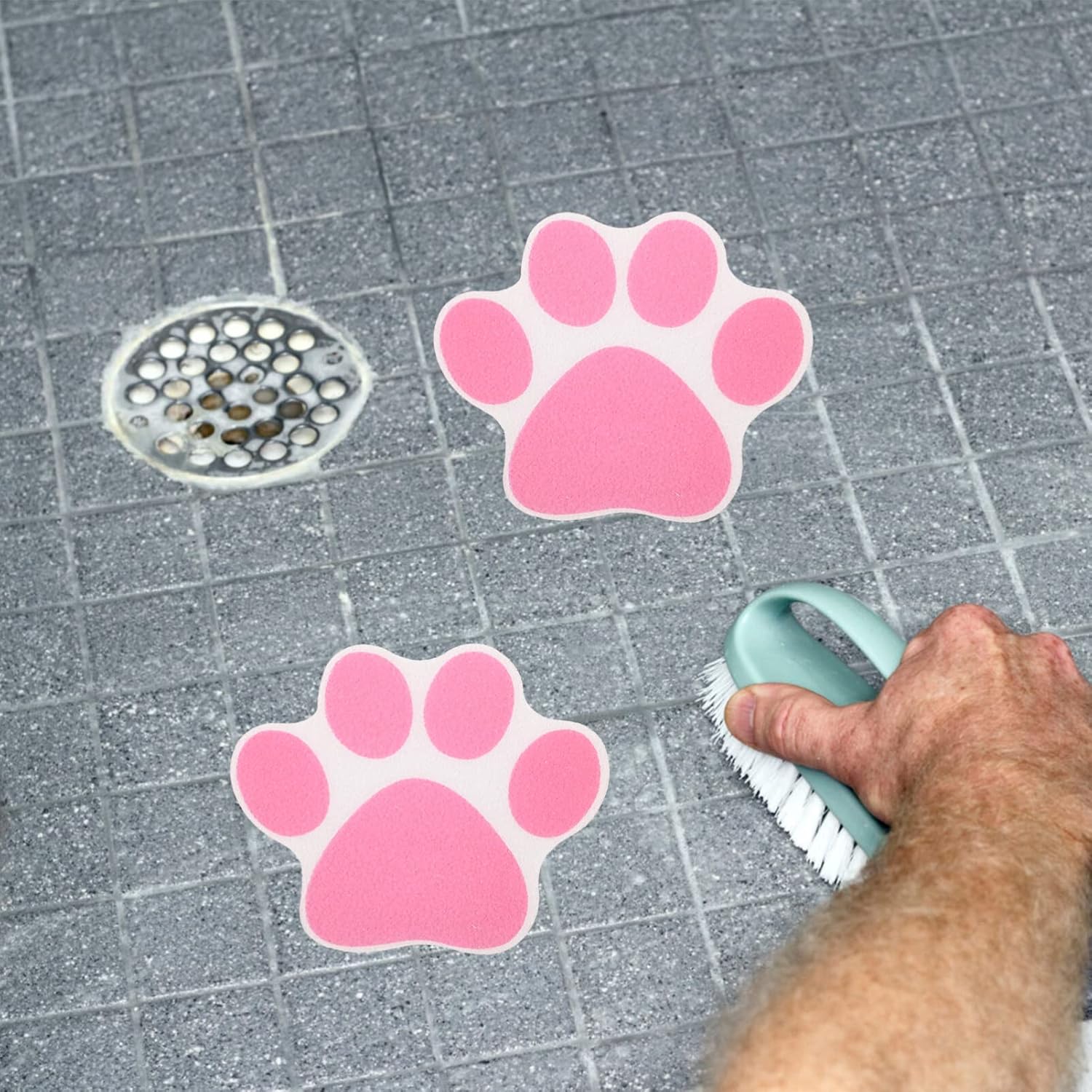 Kisangel Non-Slip Bathtub Stickers Set 10pcs for Safety and Style