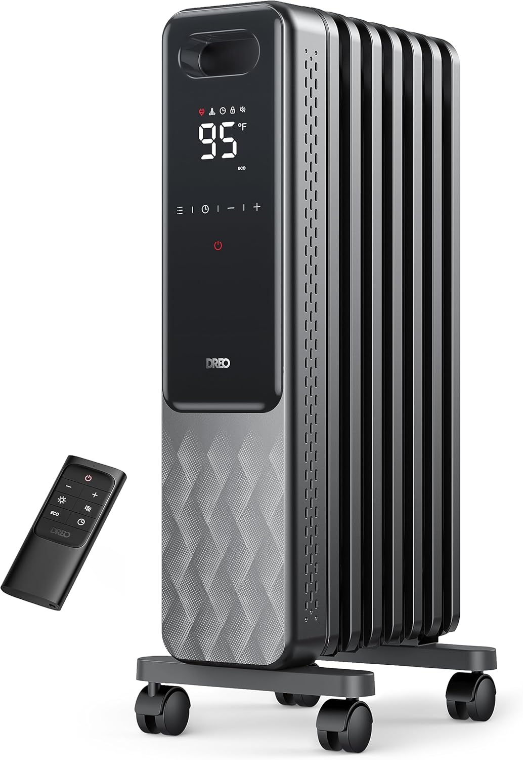 Dreo 24 1500W Oscillating Heater with Remote