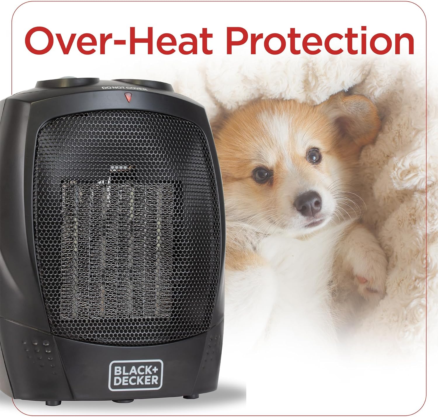 BLACKDECKER Portable Space Heater with Carry Handle