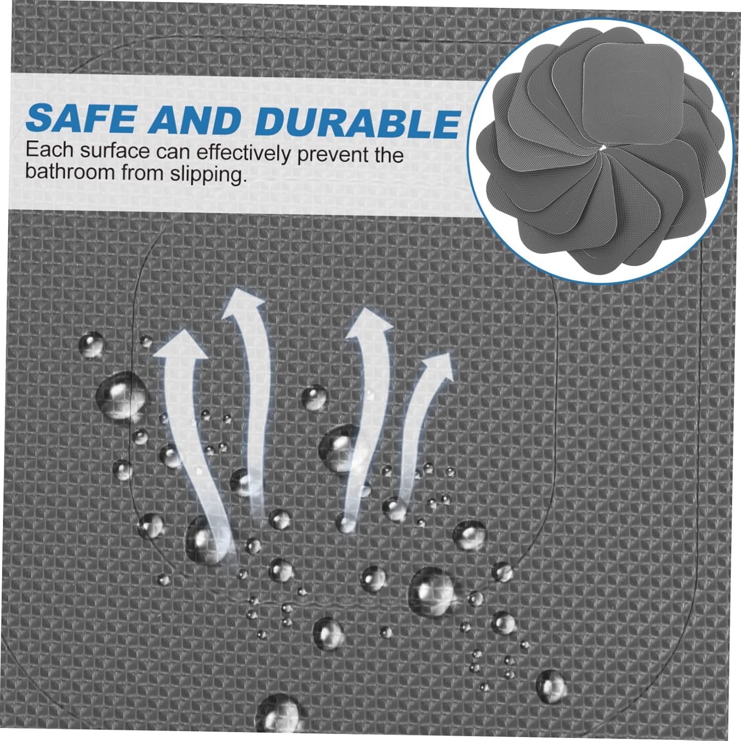 TINEASUR Non-Slip Bath Stickers for Tub and Shower