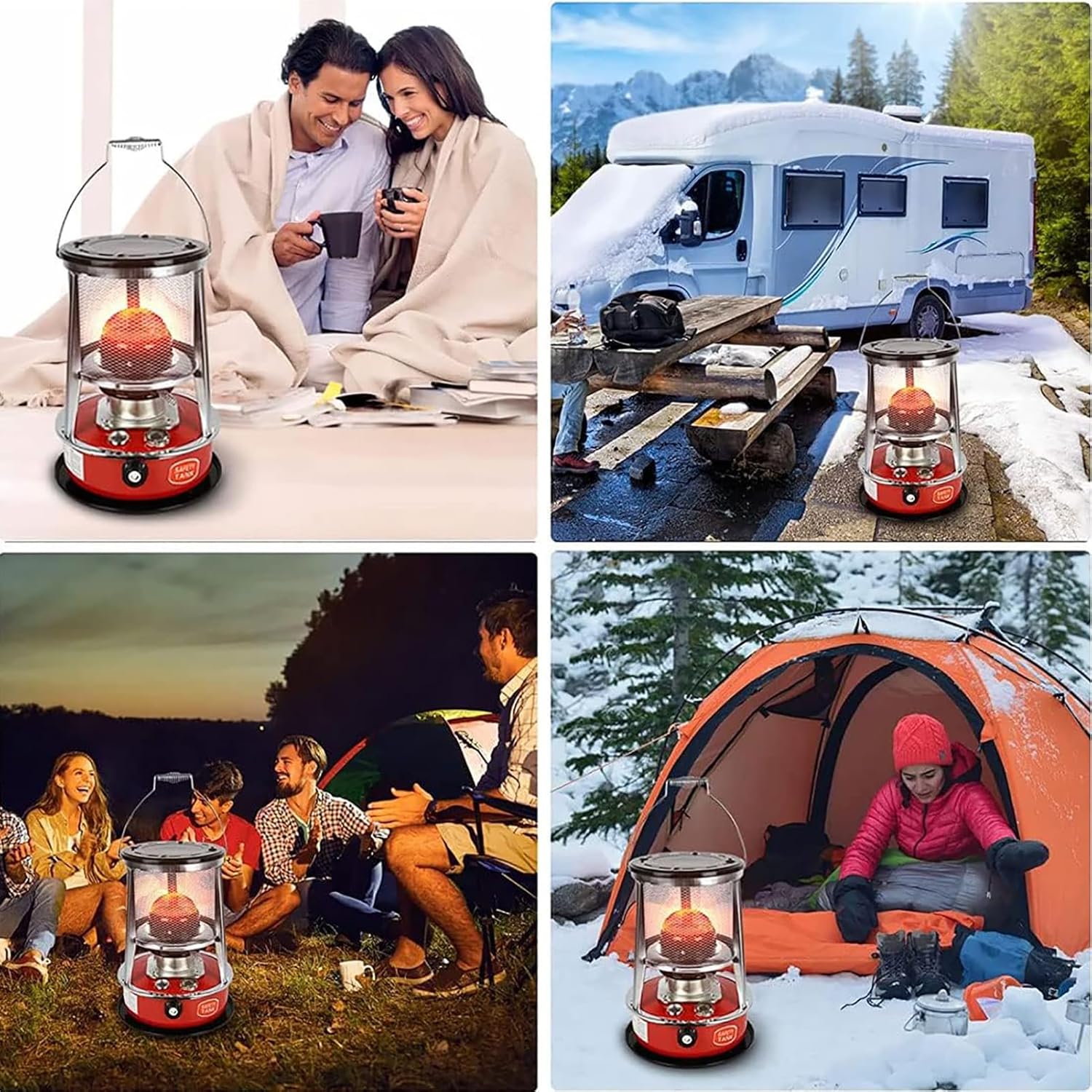 Red Kerosene Heater 45L for Indoor and Outdoor Use