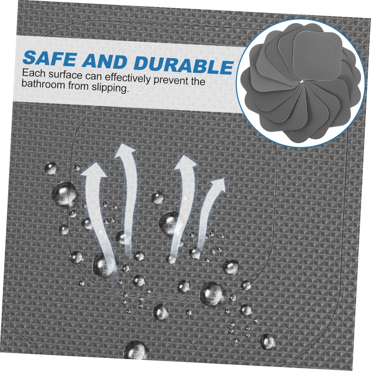 HOOTNEE 20 Sheets Non-Slip Bathtub Stickers