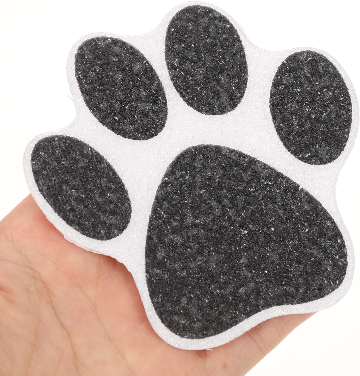 Kisangel Anti-Slip Bath Stickers 10pcs Dog Paw Design Decals