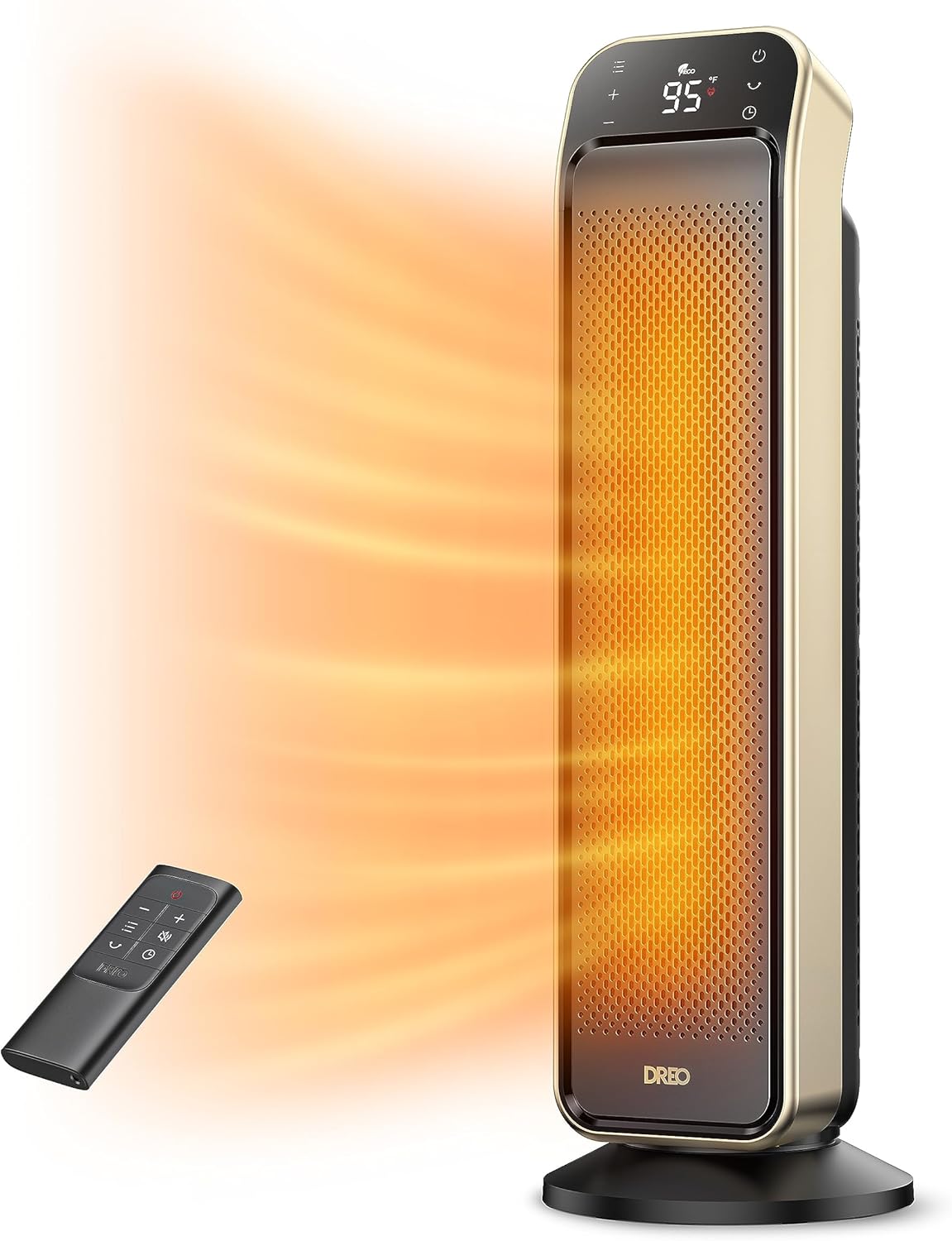 Dreo Space Heater for Large Rooms and Quiet Warmth