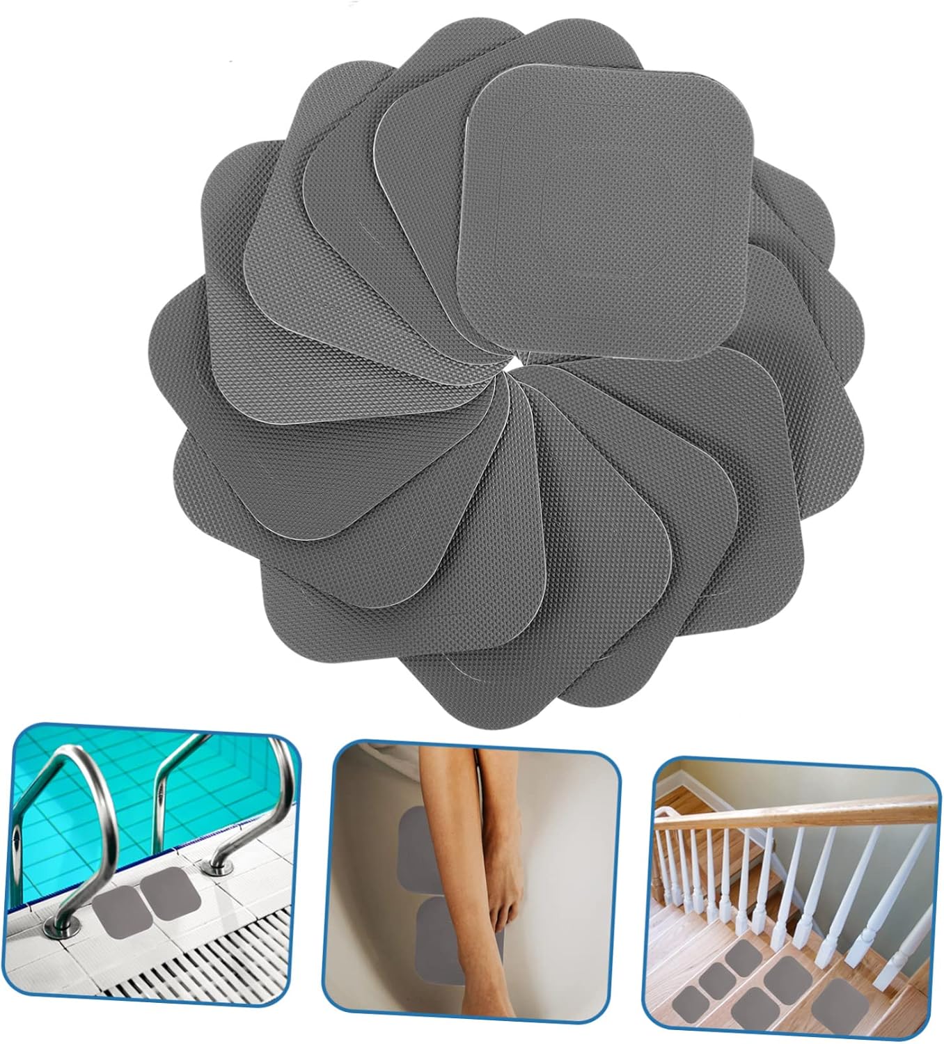 PAMINGONO Bathtub Non-Slip Stickers 20 Sheets