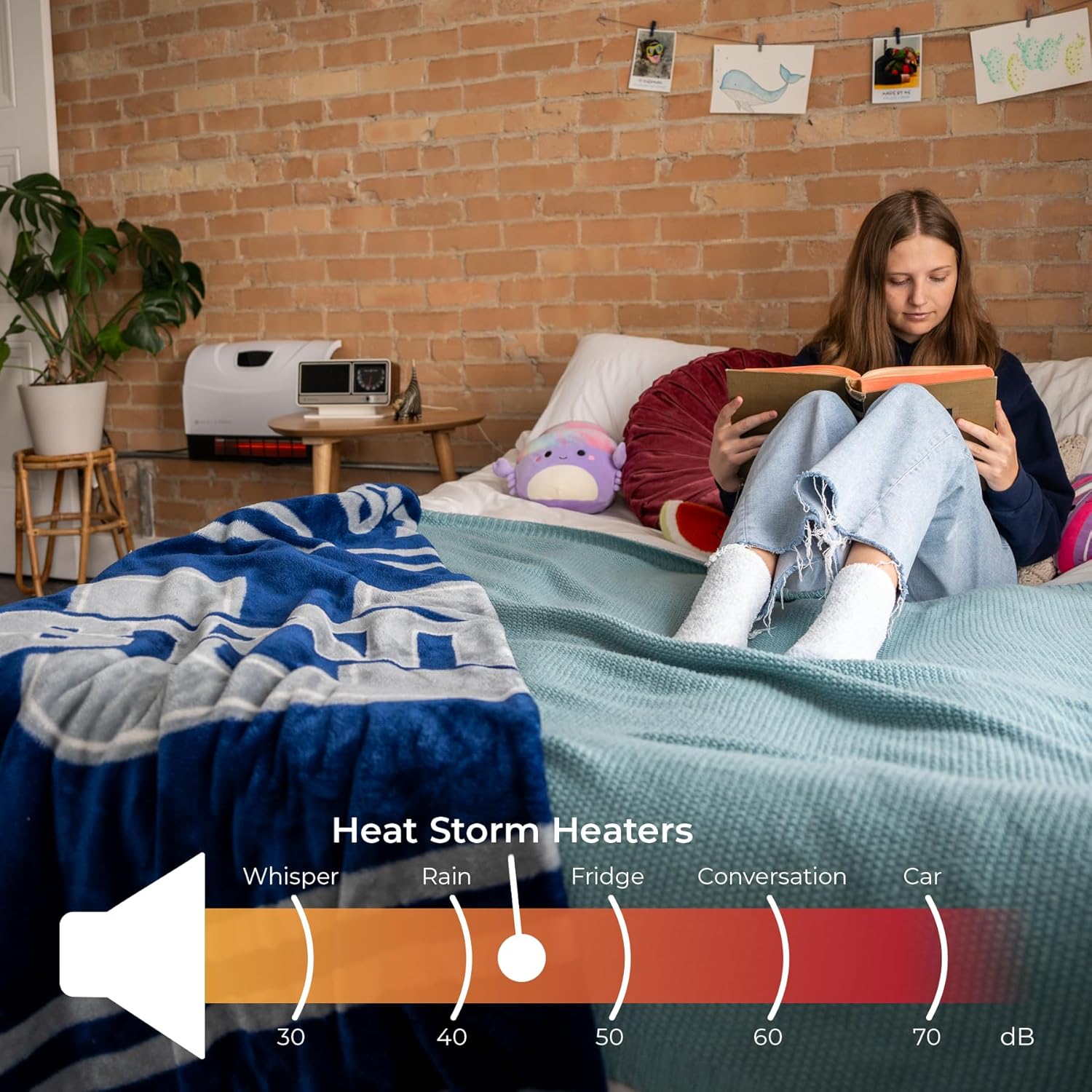 Heat Storm HS-1500-PHX-WIFI Wall Mounted Infrared Heater