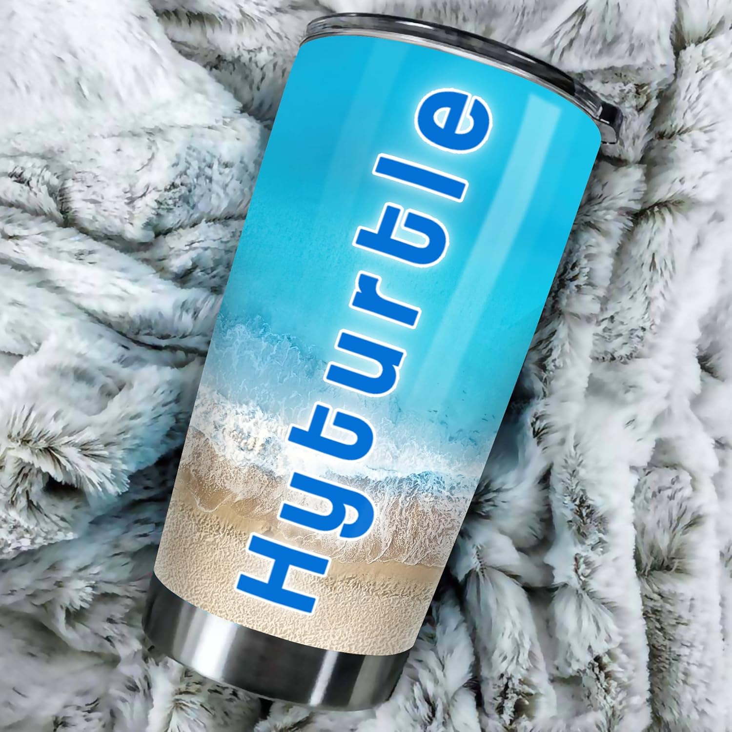 Hyturtle 20oz Stainless Steel Heart Print Tumbler For Her