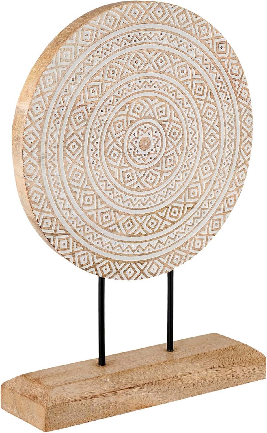 Eximious India Farmhouse Table Decor Statue Mandala 10 x 14
