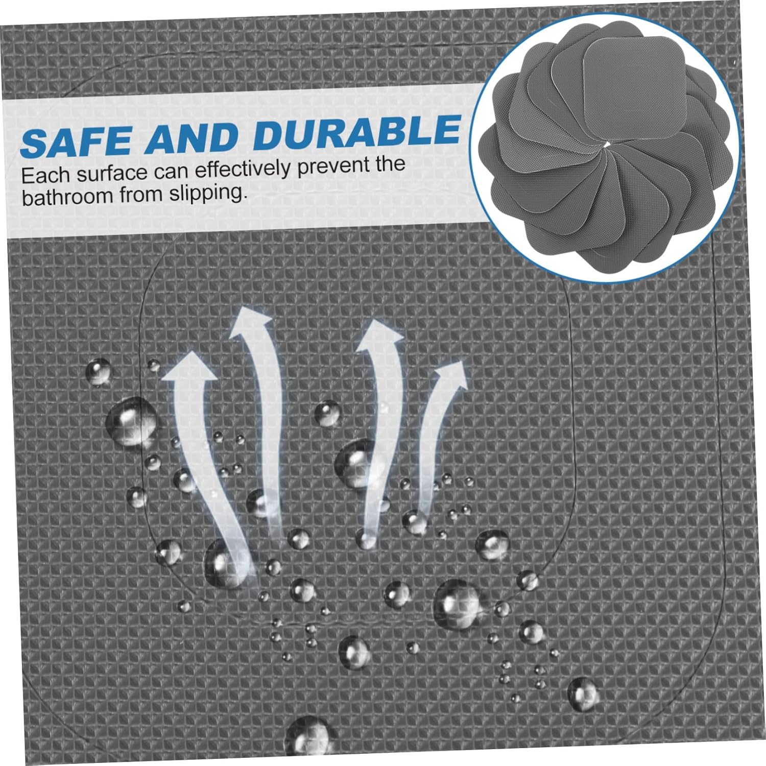 PAMINGONO Bathtub Non-Slip Stickers 20 Sheets