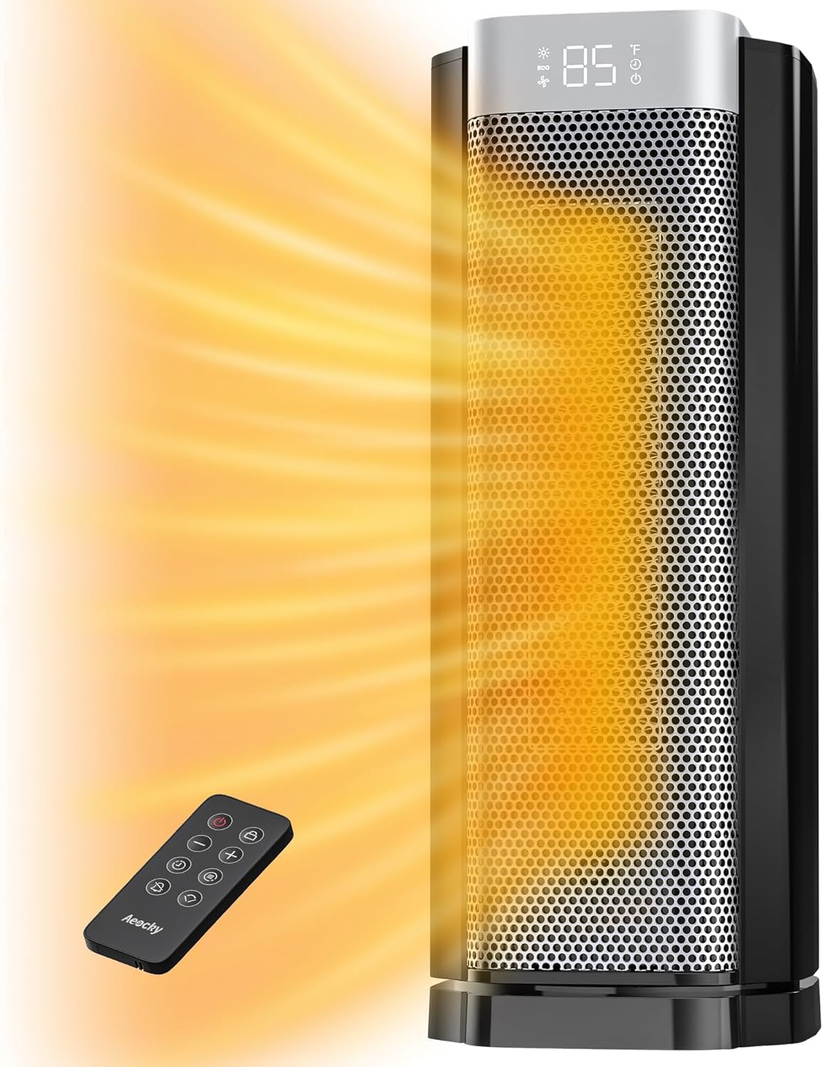 3rd-Gen AEOCKY Space Heater with AI Thermostat and Remote